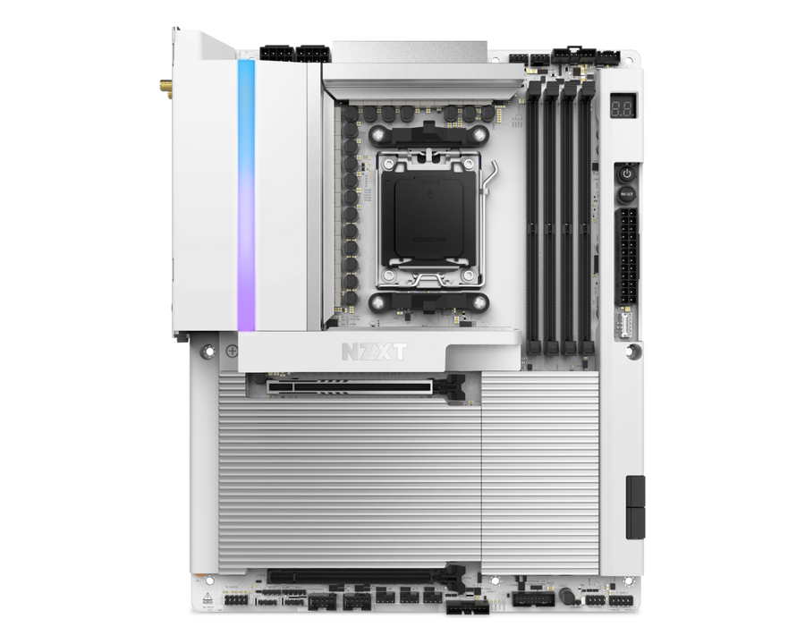 NZXT N9 X870E White — 1