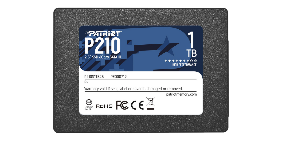 Patriot P210 1TB SATA — 1