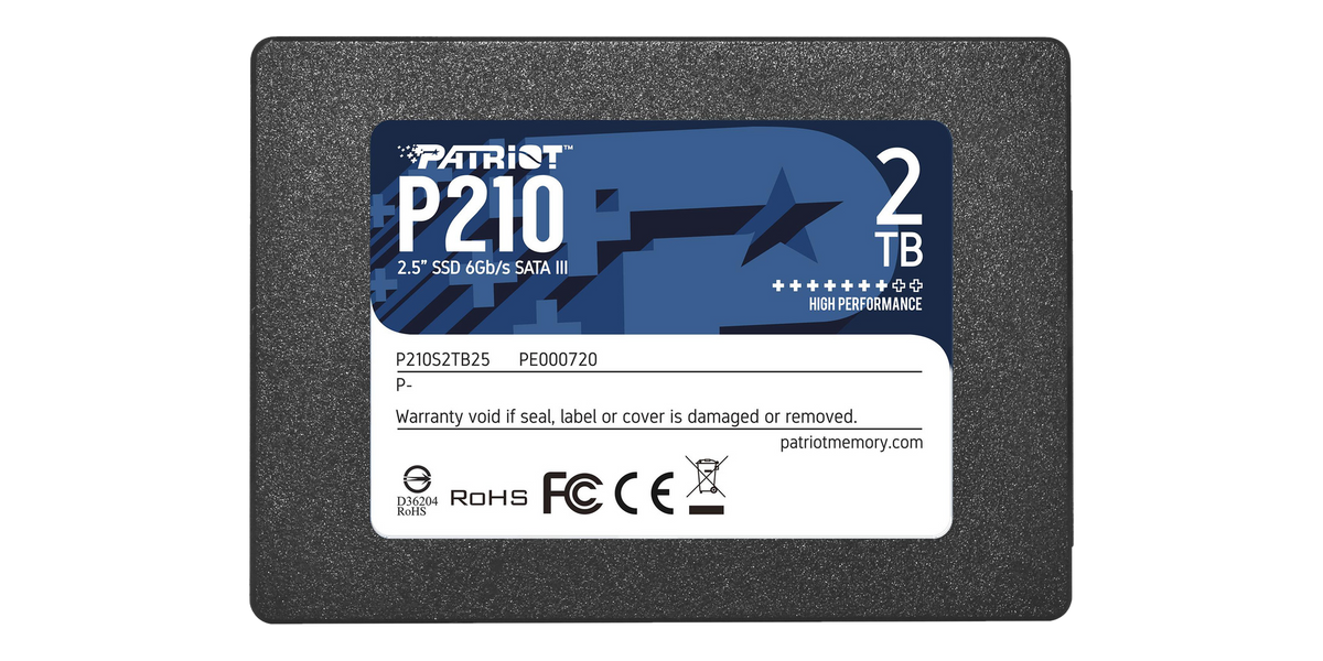 Patriot P210 2TB SATA — 1