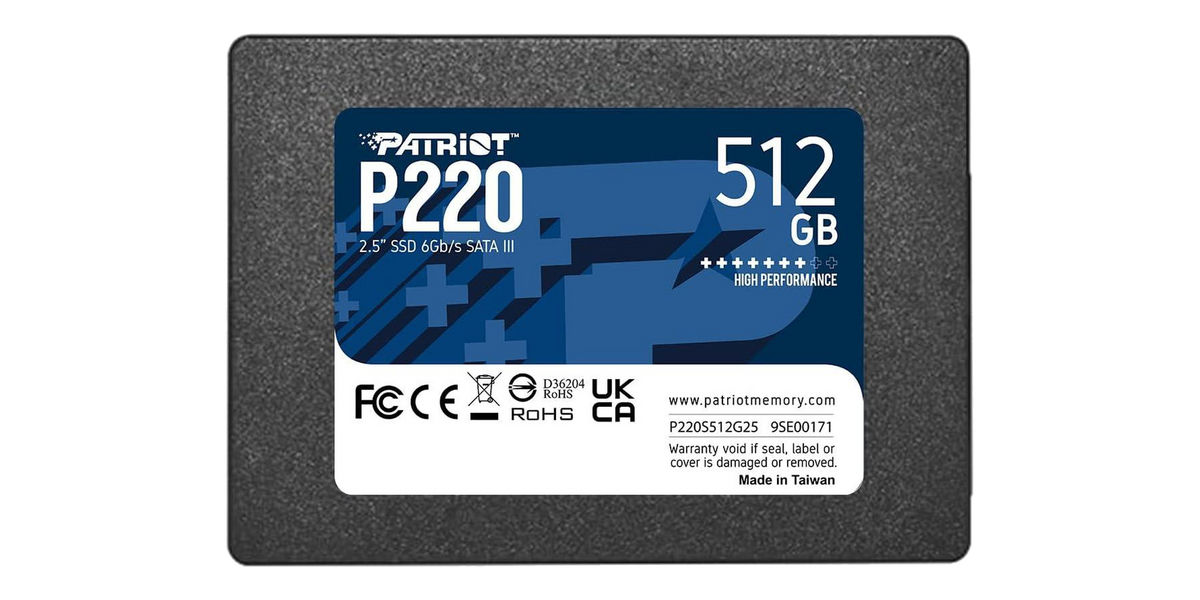 Patriot P220 512GB SATA — 1