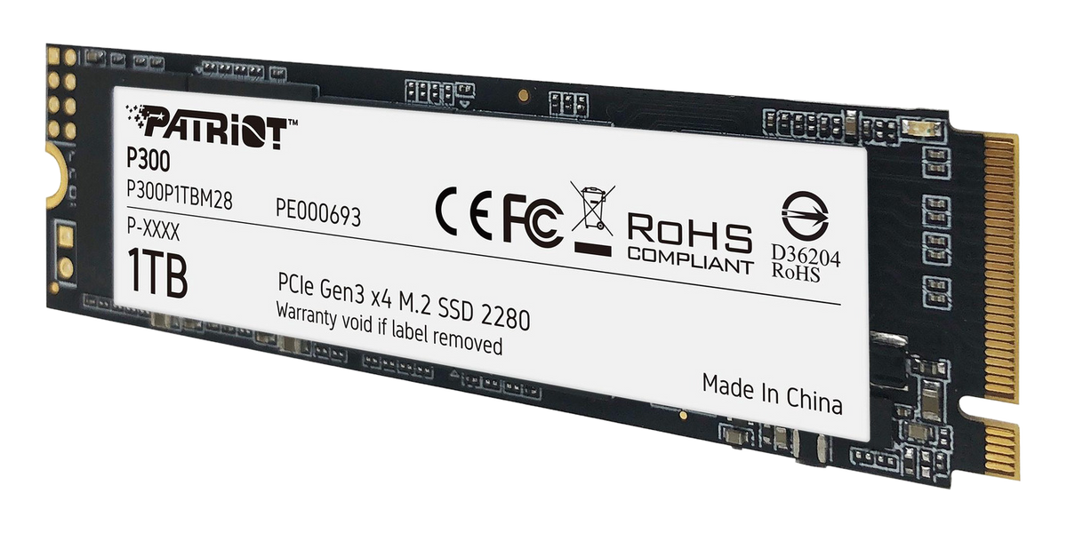 Patriot P300 1TB PCIe 3.0 NVMe — 1