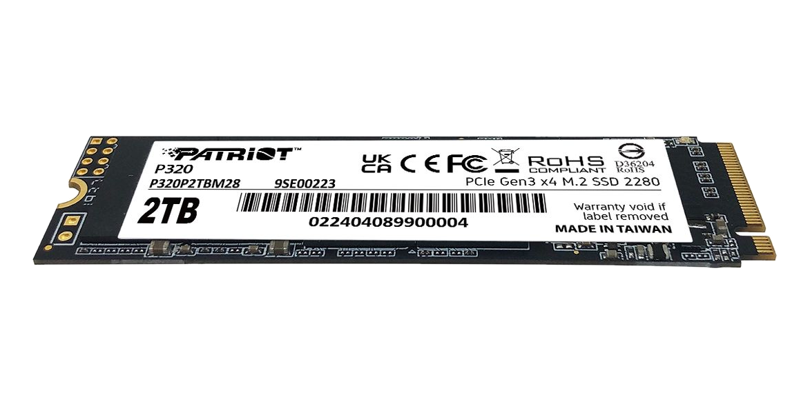 Patriot P320 2TB PCIe 3.0 NVMe — 1