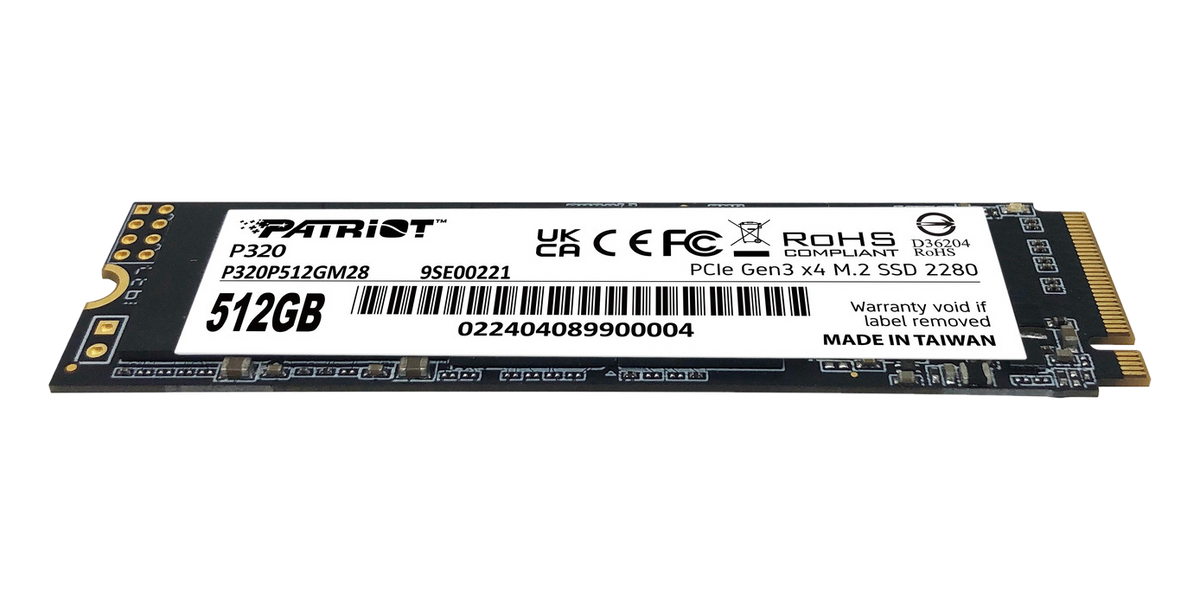 Patriot P320 512GB PCIe 3.0 NVMe — 1