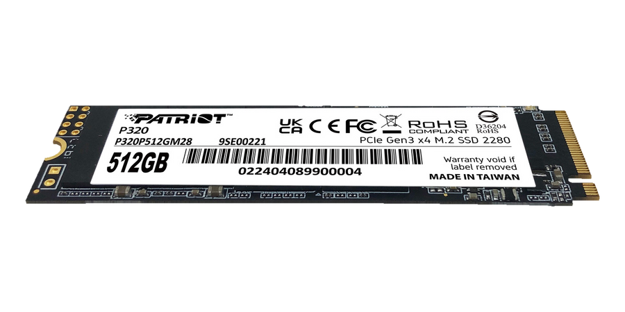 Patriot P320 512GB PCIe 3.0 NVMe — 1