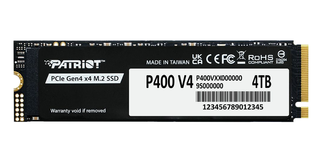 Patriot P400 V4 4TB PCIe 4.0 NVMe — 1