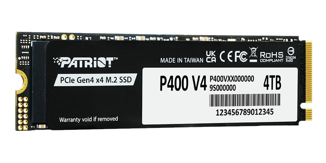 Patriot P400 V4 4TB PCIe 4.0 NVMe — 2