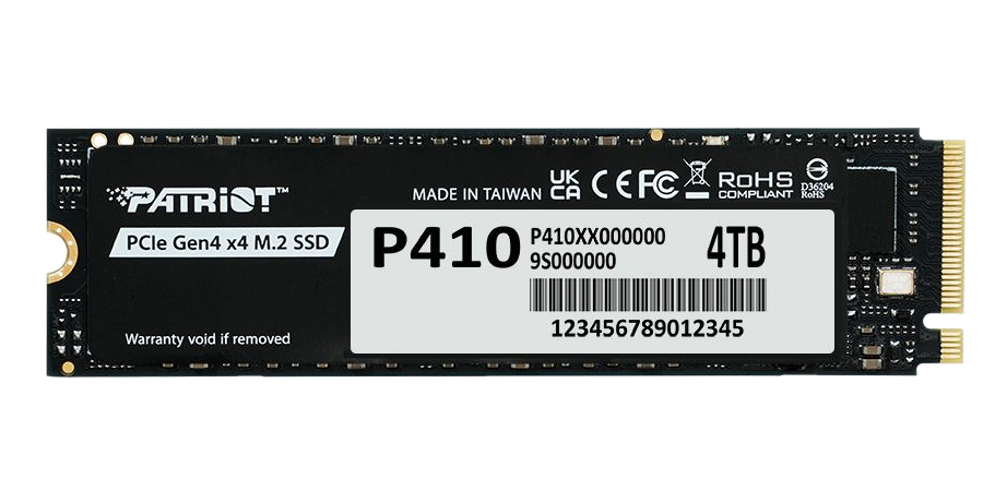 Patriot P410 4TB PCIe 4.0 NVMe — 1