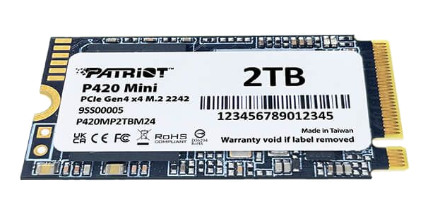 Patriot P420 Mini 1920GB PCIe 4.0 NVMe — 4