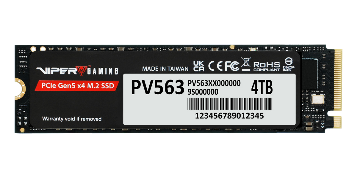 Patriot Viper PV563 4TB PCIe 5.0 NVMe — 1