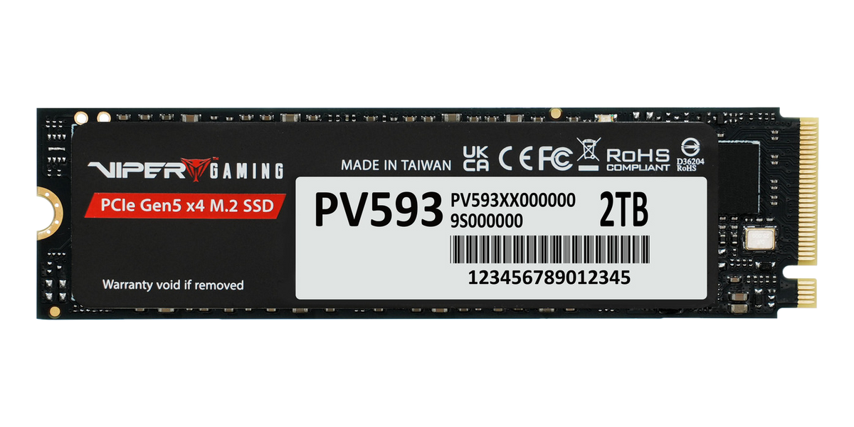 Patriot Viper PV593 2TB PCIe 5.0 NVMe — 1