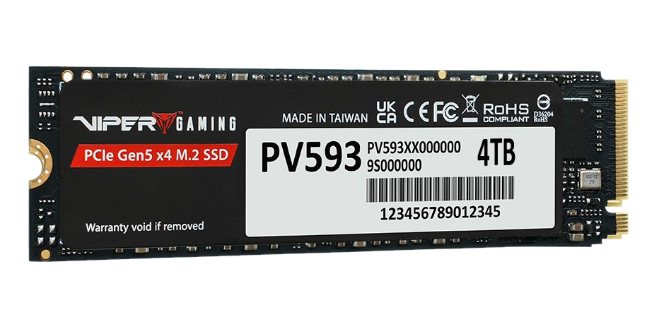 Patriot Viper PV593 4TB PCIe 5.0 NVMe — 2