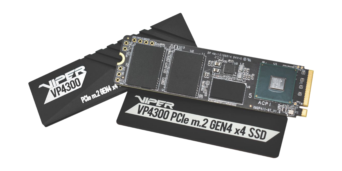 Patriot Viper VP4300 1TB PCIe 4.0 NVMe with Heatsink — 3