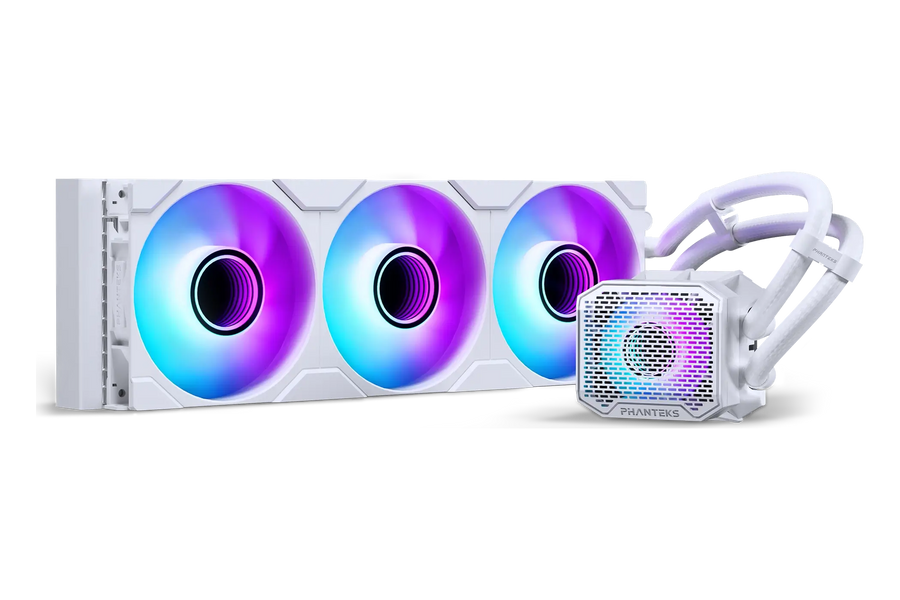 Phanteks Glacier One 360M25G2 AIO Liquid Cooler White — 1