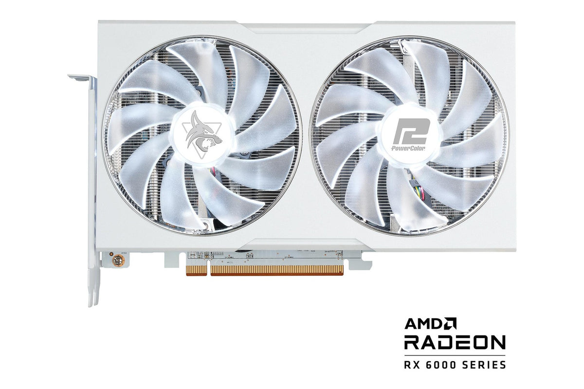 PowerColor HELLHOUND RX 6650 XT 8GB WHITE — 1
