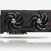 SAPPHIRE PULSE AMD Radeon RX 9070 — front, Dual-X fans