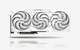 SAPPHIRE PURE AMD Radeon RX 9070 — front, triple Tri-X fans