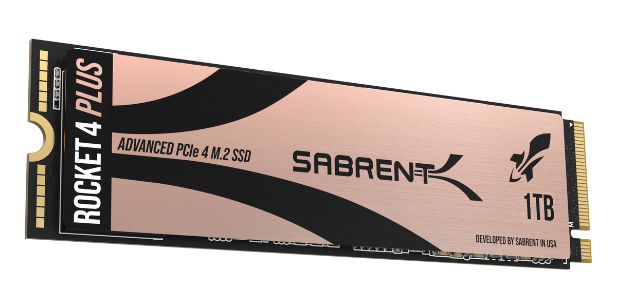 Sabrent Rocket 4 Plus 1TB PCIe 4.0 NVMe — 1