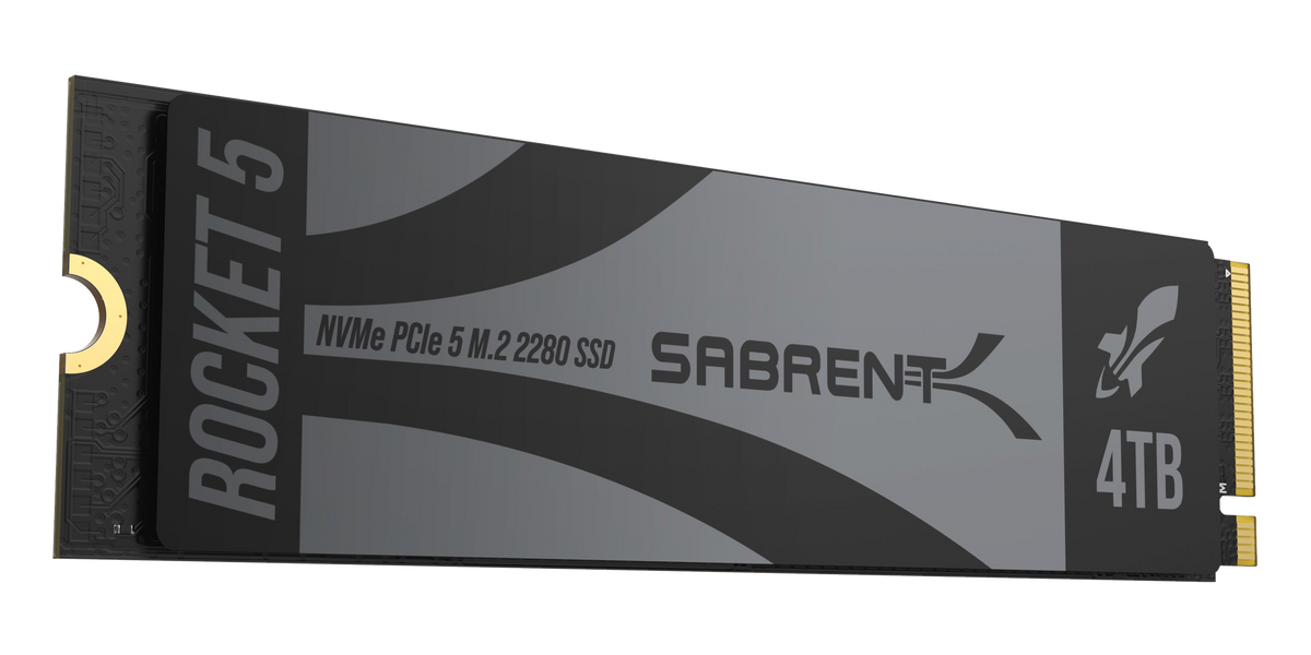 Sabrent Rocket 5 4TB PCIe 5.0 NVMe — 1