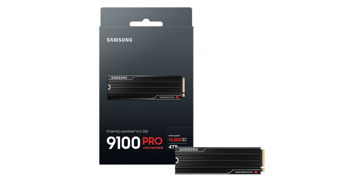 Samsung 9100 PRO 4TB PCIe 5.0 NVMe with Heatsink — 2