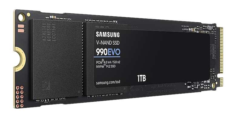 Samsung 990 EVO 1TB PCIe 4.0 NVMe — 1
