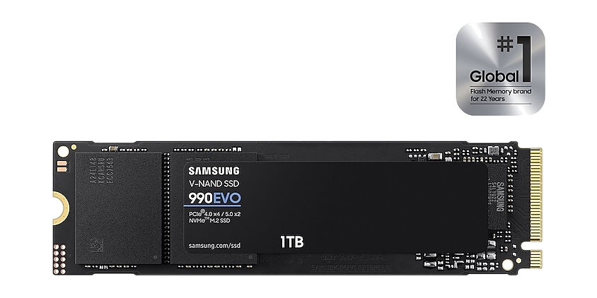 Samsung 990 EVO 1TB PCIe 4.0 NVMe — 3