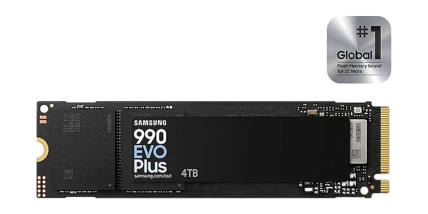 Samsung 990 EVO Plus 4TB PCIe 4.0 NVMe — 3
