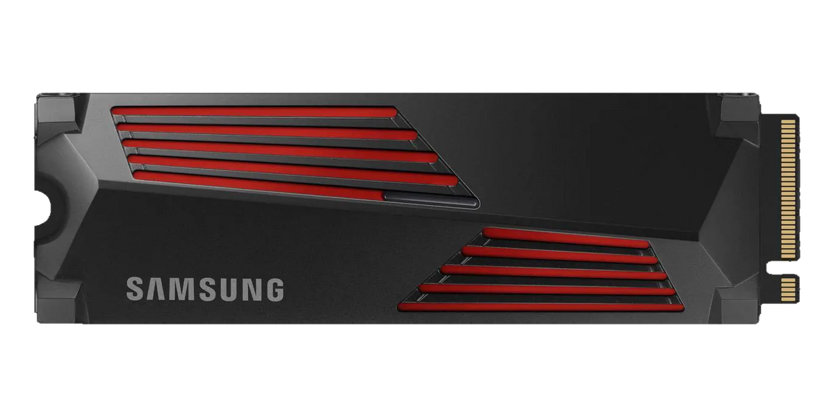 Samsung 990 PRO 2TB PCIe 4.0 NVMe with Heatsink (MZ-V9P2T0CW) — 1