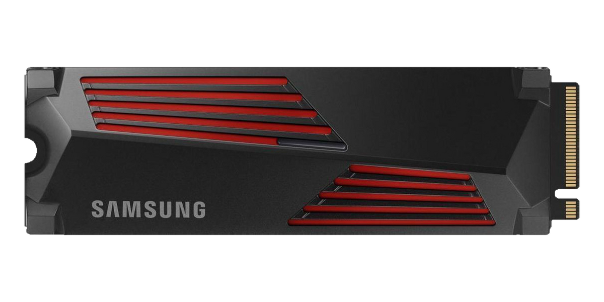 Samsung 990 PRO 2TB PCIe 4.0 NVMe with Heatsink (MZ-V9P2T0GW) — 1