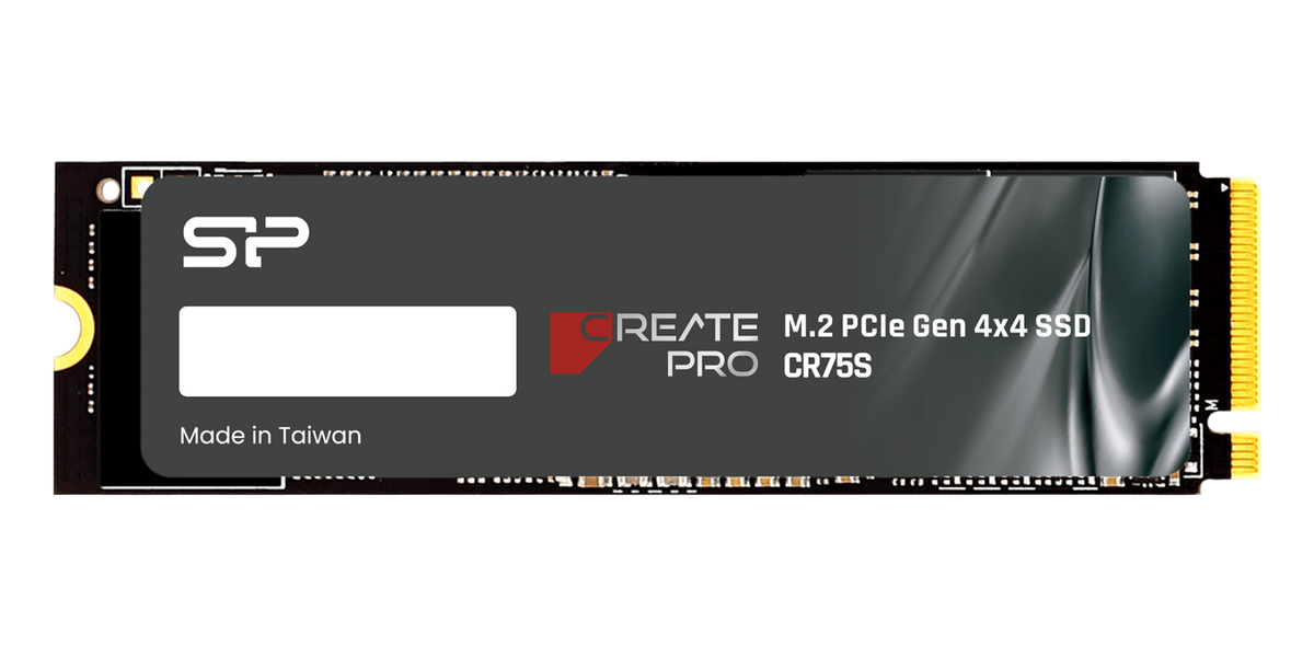 Silicon Power CreatePro CR75S 2TB PCIe 4.0 NVMe — 1