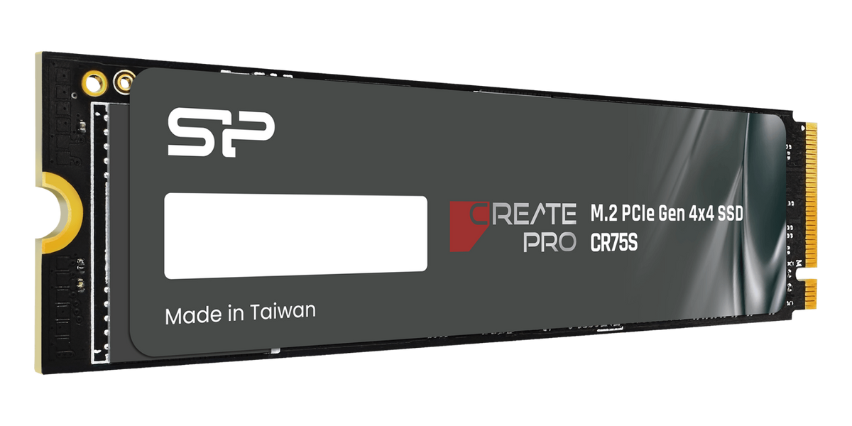 Silicon Power CreatePro CR75S 500GB PCIe 4.0 NVMe — 3