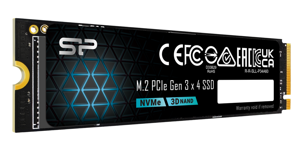 Silicon Power P34A60 512GB PCIe 3.0 NVMe — 3