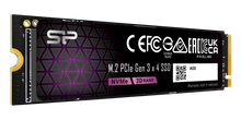 Silicon Power P34A6X 256GB PCIe 3.0 NVMe — 4