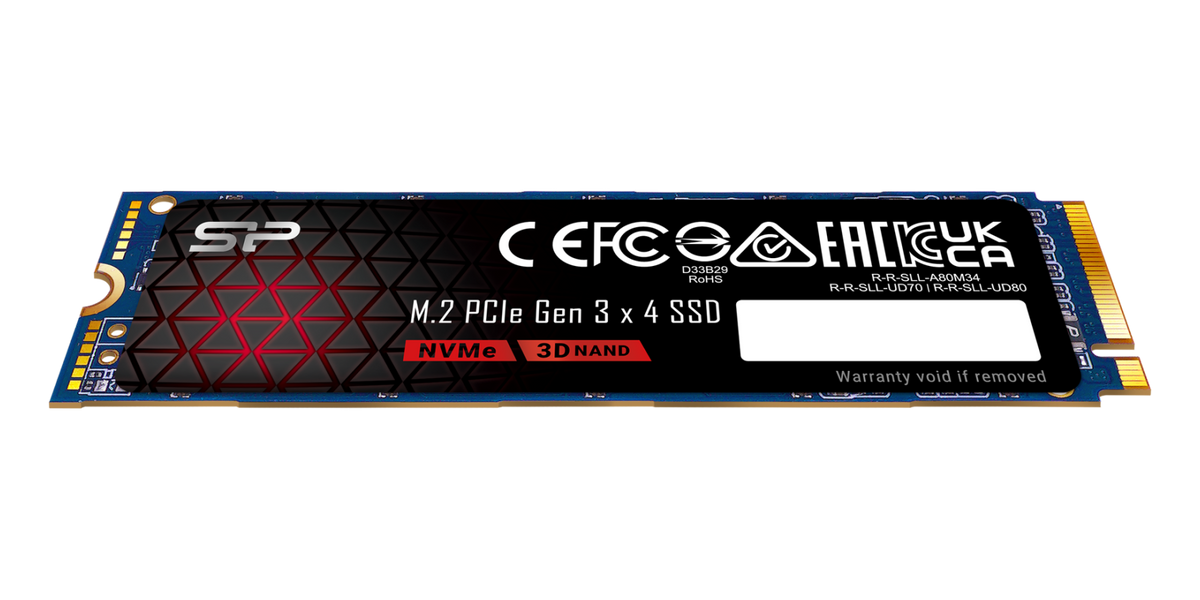 Silicon Power P34A80 1TB PCIe 3.0 NVMe — 5