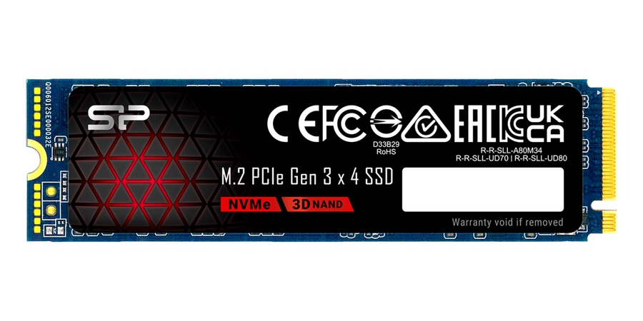 Silicon Power P34A80 2TB PCIe 3.0 NVMe — 1