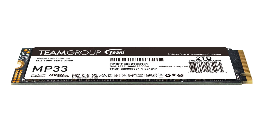 TeamGroup MP33 960GB PCIe 3.0 NVMe — 2