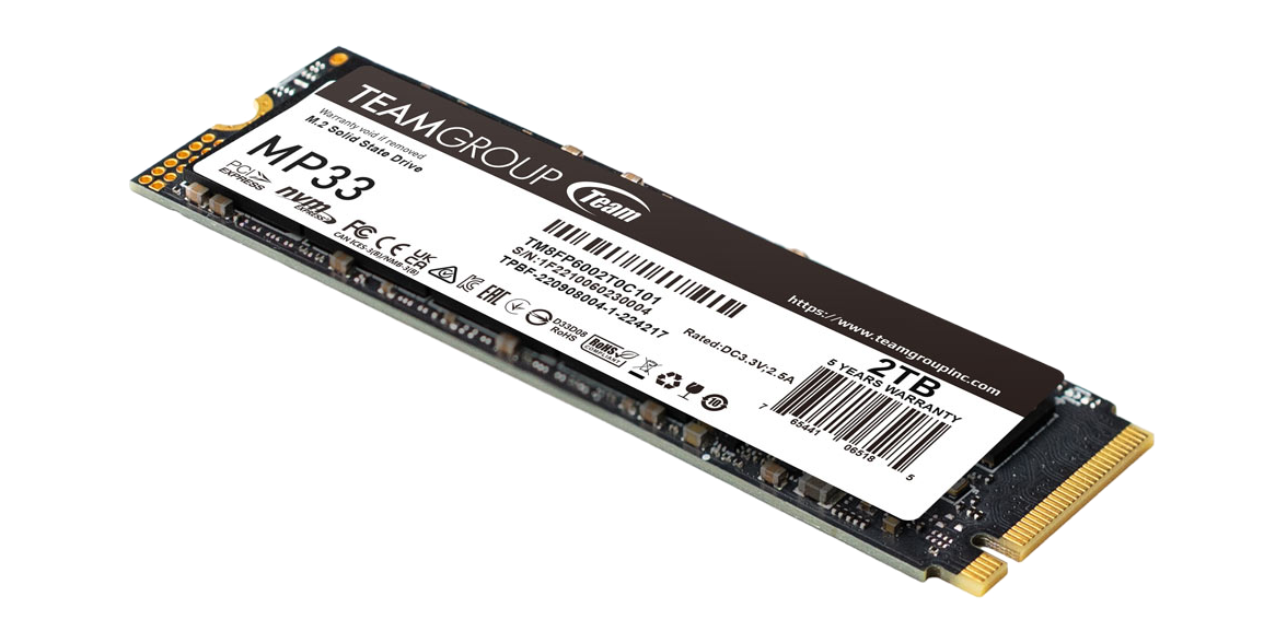 TeamGroup MP33 960GB PCIe 3.0 NVMe — 3