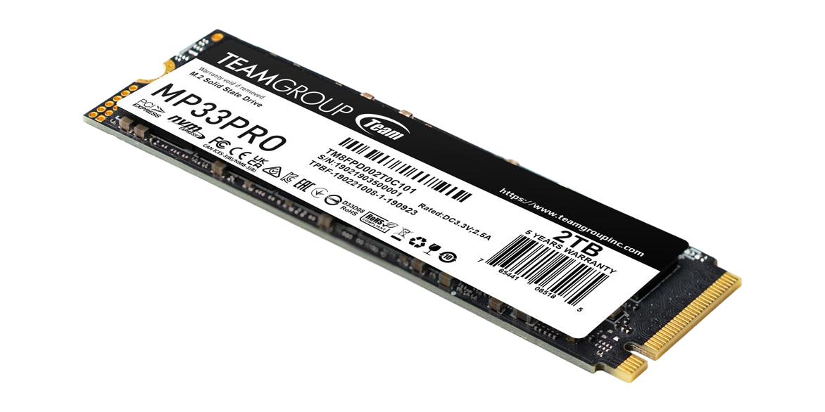 TeamGroup MP33 PRO 2TB PCIe 3.0 NVMe — 3