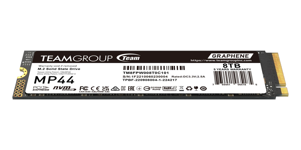 TeamGroup MP44 4TB PCIe 4.0 NVMe — 2