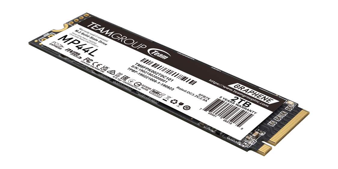 TeamGroup MP44L 500GB PCIe 4.0 NVMe — 2