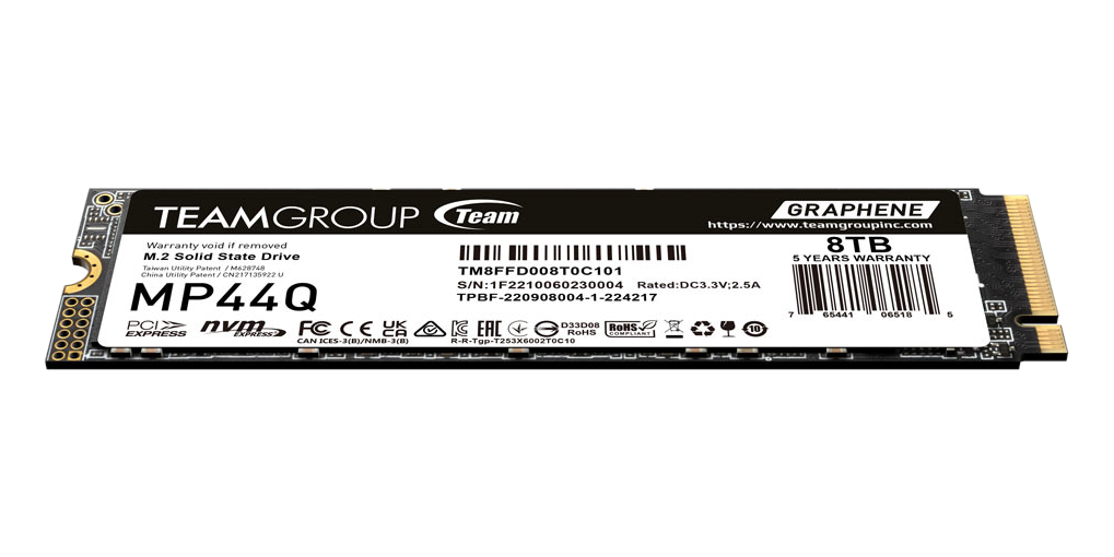 TeamGroup MP44Q 2TB PCIe 4.0 NVMe — 2