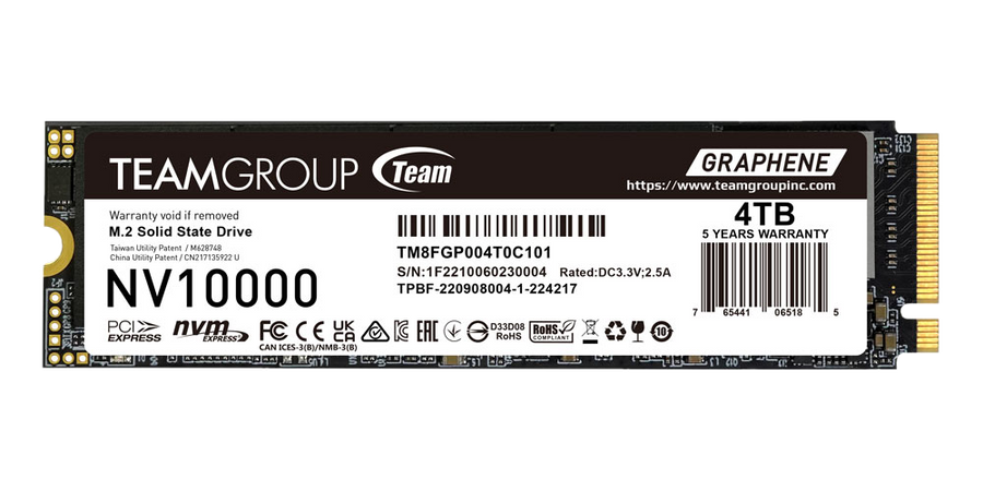 TeamGroup NV10000 4TB PCIe 5.0 NVMe — 1