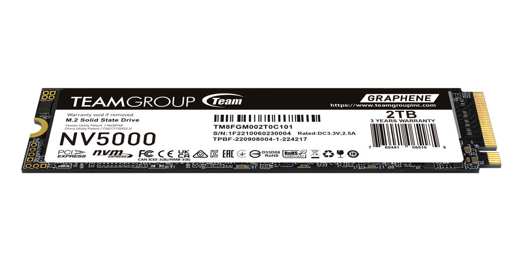 TeamGroup NV5000 1TB PCIe 4.0 NVMe — 2