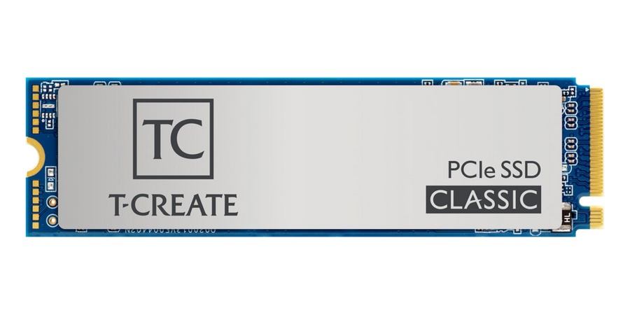 TeamGroup T-Create CLASSIC 2TB PCIe 4.0 NVMe with Heatsink — 1