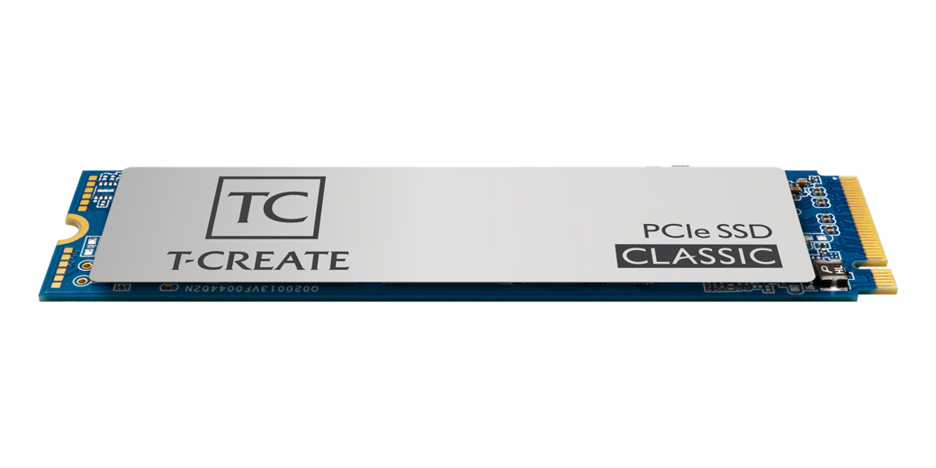 TeamGroup T-Create CLASSIC 2TB PCIe 4.0 NVMe with Heatsink — 2