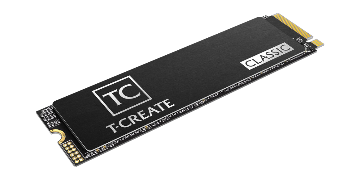 TeamGroup T-Create CLASSIC C45 2TB PCIe 4.0 NVMe — 3