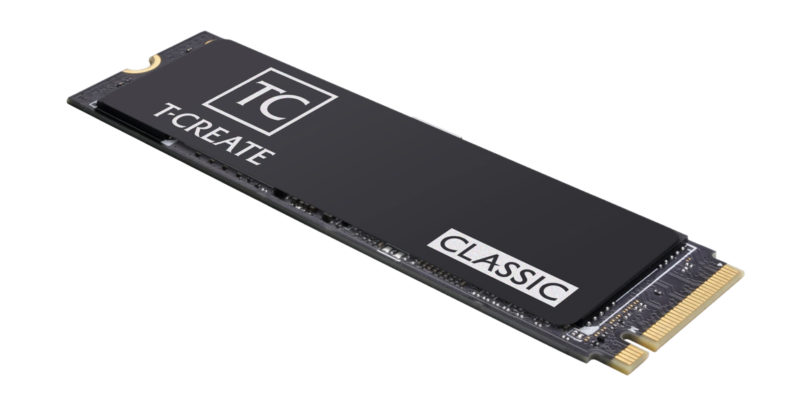 TeamGroup T-Create CLASSIC DL 2TB PCIe 4.0 NVMe — 4