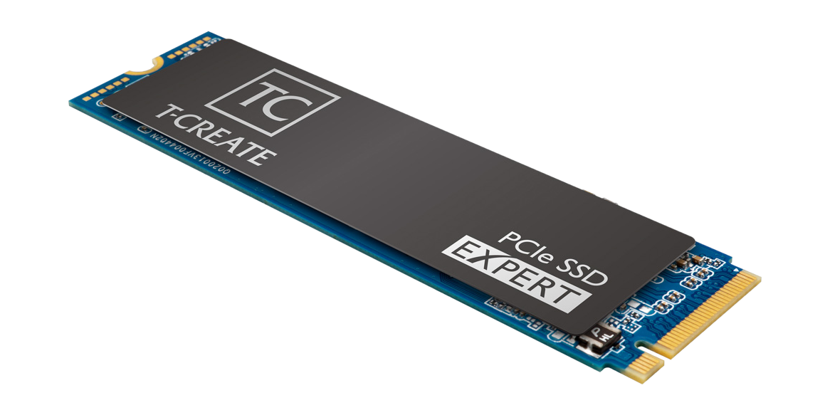 TeamGroup T-Create EXPERT 1TB PCIe 3.0 NVMe with Heatsink — 3