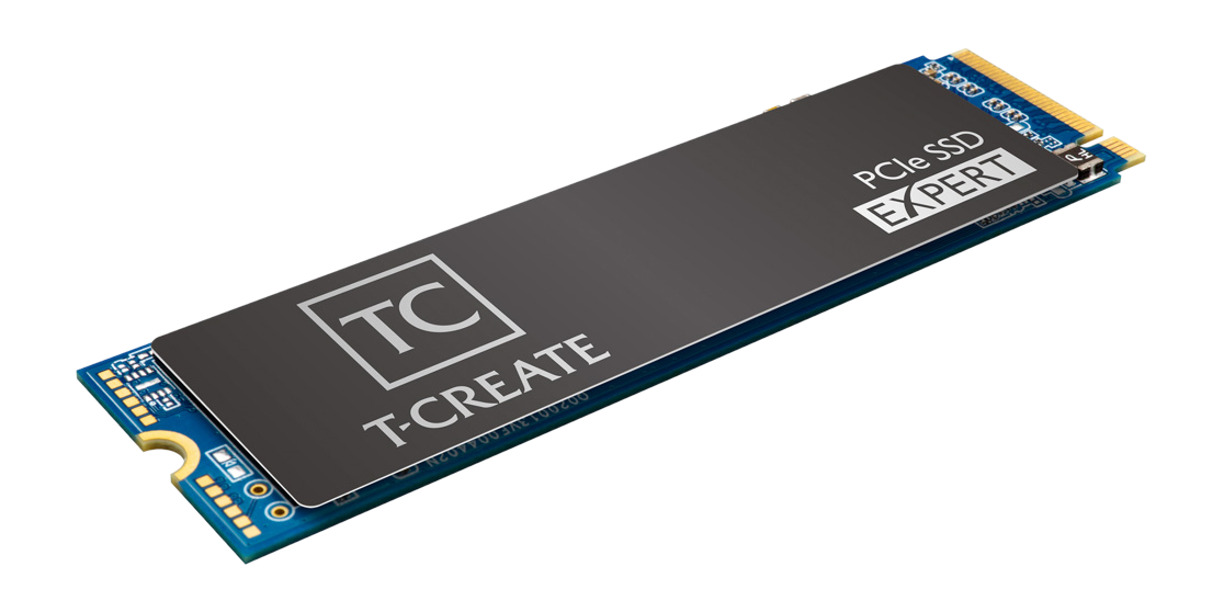 TeamGroup T-Create EXPERT 2TB PCIe 3.0 NVMe with Heatsink — 4