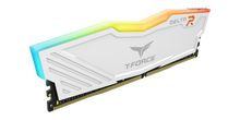TeamGroup T-Force Delta RGB 16GB (2x8GB) DDR4-3600 CL14 White — 3