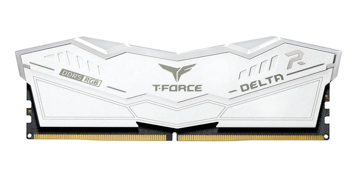 TeamGroup T-Force Delta RGB 32GB (2x16GB) DDR5-6000 CL30 White — 1